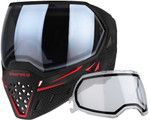 Empire EVS Paintball Mask/Goggle - Black/Red (21729)