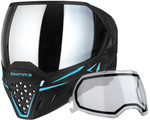 Empire EVS Paintball Mask/Goggle - Black/Aqua (21723)