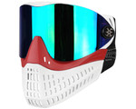 Empire E-Flex Paintball Mask/Goggle - White/Red/White