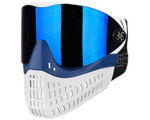 Empire E-Flex Paintball Mask/Goggle - White/Blue/White
