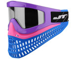 JT ProFlex X Paintball Mask w/ Quick Change System - Purple/Pink/Blue