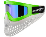 JT ProFlex X Paintball Mask w/ Quick Change System - Lime/White/White