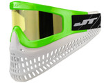 JT ProFlex X Paintball Mask w/ Quick Change System - Lime/White/White