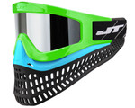 JT ProFlex X Paintball Mask w/ Quick Change System - Lime/Teal/Black