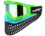 JT ProFlex X Paintball Mask w/ Quick Change System - Lime/Teal/Black