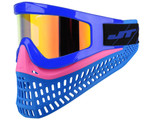 JT ProFlex X Paintball Mask w/ Quick Change System - Blue/Pink/Blue