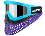 JT ProFlex X Paintball Mask w/ Quick Change System - Teal/Black/Purple
