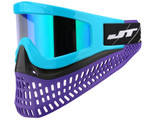 JT ProFlex X Paintball Mask w/ Quick Change System - Teal/Black/Purple