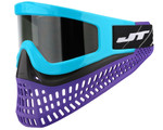 JT ProFlex X Paintball Mask w/ Quick Change System - Teal/Black/Purple