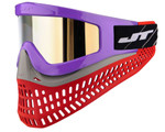 JT ProFlex X Paintball Mask w/ Quick Change System - Purple/Grey/Red