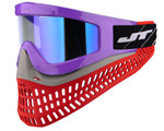 JT ProFlex X Paintball Mask w/ Quick Change System - Purple/Grey/Red