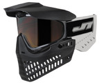 JT ProFlex (Old School) Paintball Mask - Black/White