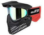 JT ProFlex (Old School) Paintball Mask - Black/Red