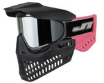 JT ProFlex (Old School) Paintball Mask - Black/Pink