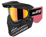 JT ProFlex (Old School) Paintball Mask - Black/Pink