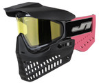 JT ProFlex (Old School) Paintball Mask - Black/Pink
