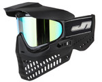 JT ProFlex (Old School) Paintball Mask - Black/Black