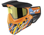 JT ProFlex Paintball Mask - Blaster Orange w/ 1 Lens