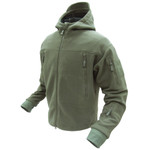Condor Tactical Sierra Fleece Hooded Jacket ( OD Green )