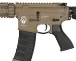 G&G Armament GR4 CQB-S Mini Blow Back AEG Airsoft Gun - Tan/Black (EGR-CQS-MIN-DBB-NCM)