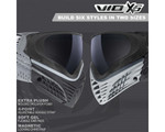 Virtue Vio X6 Paintball Mask - Black Storm