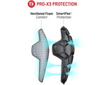 G-Form Pro-X3 Paintball Knee Pads - Matte Black