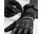 HK Army Hardline Armored Full Finger Paintball Gloves - Blackout