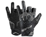 HK Army Hardline Armored Half Finger Paintball Gloves - Slate