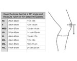 Hydra Black 2.0 Paintball Knee Pads - Black/Grey