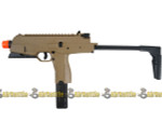 102-00913 KWA KMP9R RIS NS2 Gas Blowback SMG Airsoft Gun ( Tan )