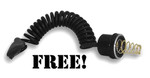 NcSTAR Gun Flashlight With Weaver Base For Pistol & Rifle (FREE Pressure Switch)