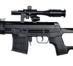UKARMS Black OPS Spring Dragunov SVD Airsoft Sniper Rifle w/ Laser and Flashlight