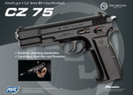 CZ 75 Licensed Metal Slide Green Gas Shell Ejecting Airsoft Pistol