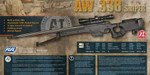 Accuracy International Proline AW .338 L96 Airsoft Sniper Rifle
