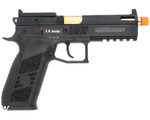 ASG CZ P-09 Optic Ready Gas Blowback Airsoft Pistol - Black (50298)