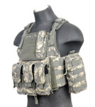 Lancer Tactical Airsoft Molle Tactical Plate Carrier Vest ( ACU )