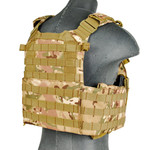 Lancer Tactical 4906 MOLLE Plate Carrier ( MC Camo )