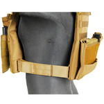 Lancer Tactical 4906 MOLLE Plate Carrier ( Desert Tan )