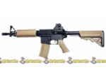 180834 Black & Tan CYMA M4 CQB-R Full Metal Gearbox Airsoft AEG Gun