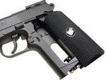550 FPS! WG Full Metal CO2 1911 Tac RIS Airsoft Pistol - Non Blowback Compact Carry