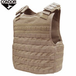 Condor Tactical MOLLE Modular Defender Plate Carrier ( Tan )