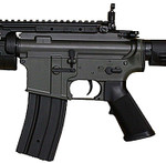 JG V2 Enhanced M4 S-System RIS Electric Airsoft Rifle ( Black )