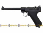 GBB-408L WE P08 Luger Airsoft Gas Blowback Pistol