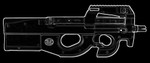 FN Herstal P90 RIS Tactical Airsoft AEG Gun Licensed & Trademarked Metal Gearbox SMG
