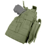 Condor Tactical Ambidextrous MOLLE Holster ( OD Green )