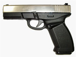 HFC Full Metal Dark Hawk Gas Blowback Pistol W/ Gun Case - Two Tone