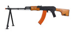 Echo1 Full Metal & Real Wood RedStar AK74 LMG Full Metal Airsoft AEG w/ Folding Bipod