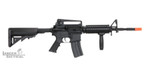 Lancer Tactical M4 RIS Carbine AEG Airsoft Gun W/ Metal Gearbox & Battery/Charger