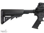 Lancer Tactical M4 RIS Carbine AEG Airsoft Gun W/ Metal Gearbox & Battery/Charger