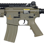 Lancer Tactical M4 S-System AEG Airsoft Gun ( Dark Earth ) w/ Metal Gearbox